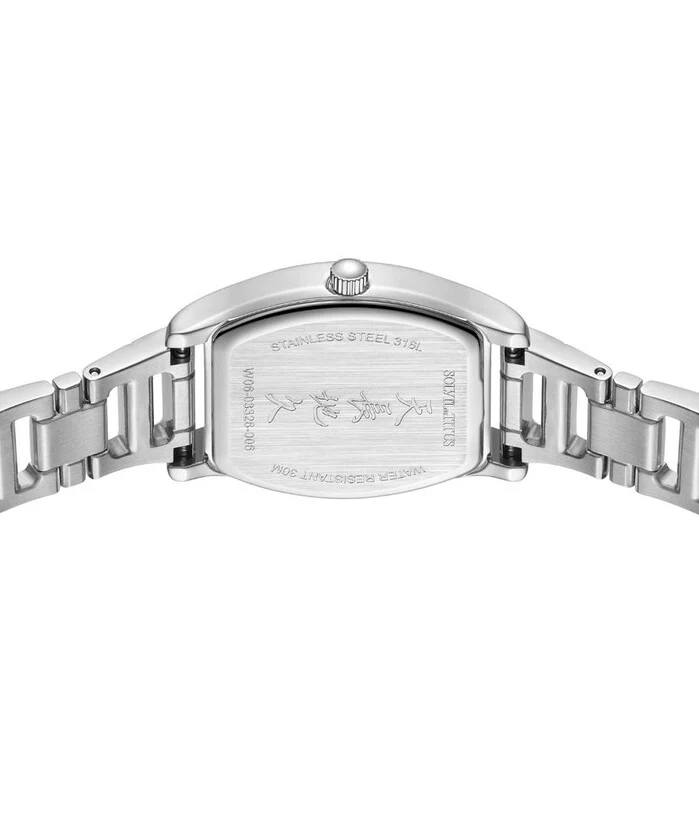 [WOMEN] Barista 3 Hands Date Quartz Stainless Steel Watch [W06-03326-006]