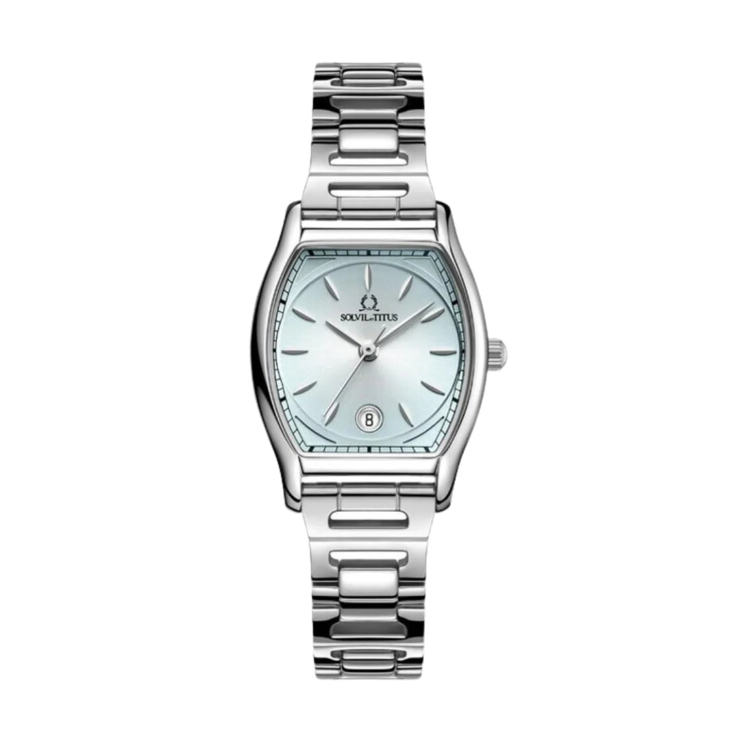 [WOMEN] Barista 3 Hands Date Quartz Stainless Steel Watch [W06-03326-007]