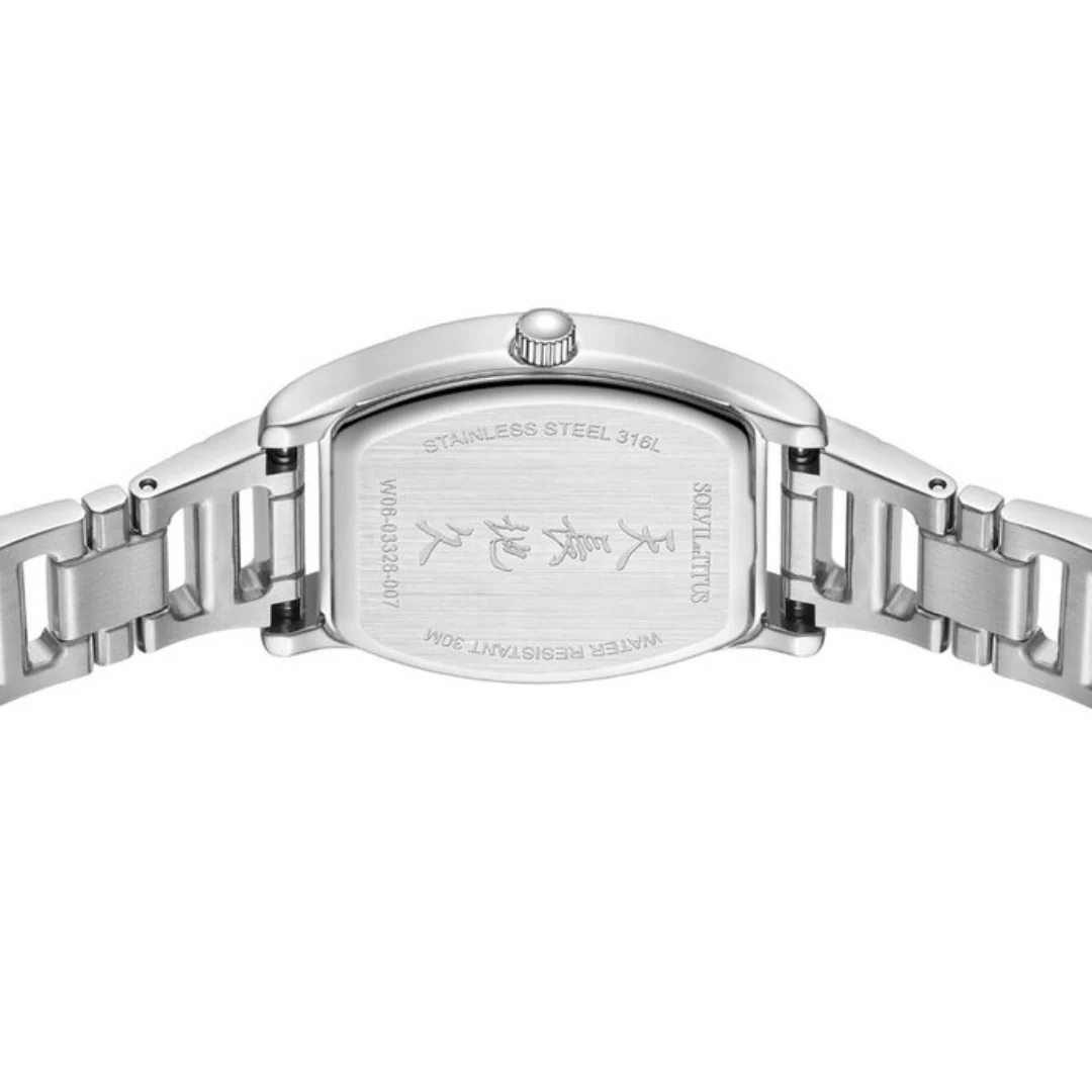 [WOMEN] Barista 3 Hands Date Quartz Stainless Steel Watch [W06-03326-007]