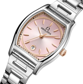 [WOMEN] Barista 3 Hands Date Quartz Stainless Steel Watch [W06-03326-008]