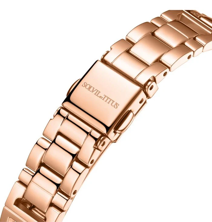 [WOMEN] Barista 3 Hands Date Quartz Stainless Steel Watch [W06-03326-009]