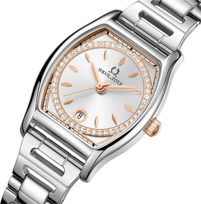 [WOMEN] Barista 3 Hands Date Quartz Stainless Steel Watch [W06-03326-011]
