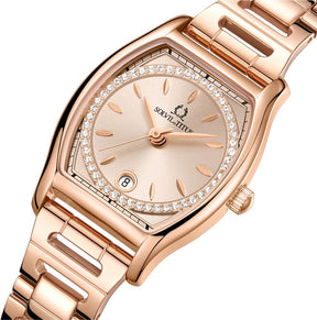 [WOMEN] Barista 3 Hands Date Quartz Stainless Steel Watch [W06-03326-012]