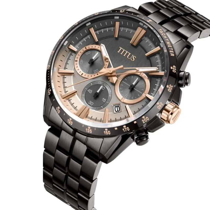 [MEN] Saber Chronograph Quartz Stainless Steel Watch [W06-03327-006]