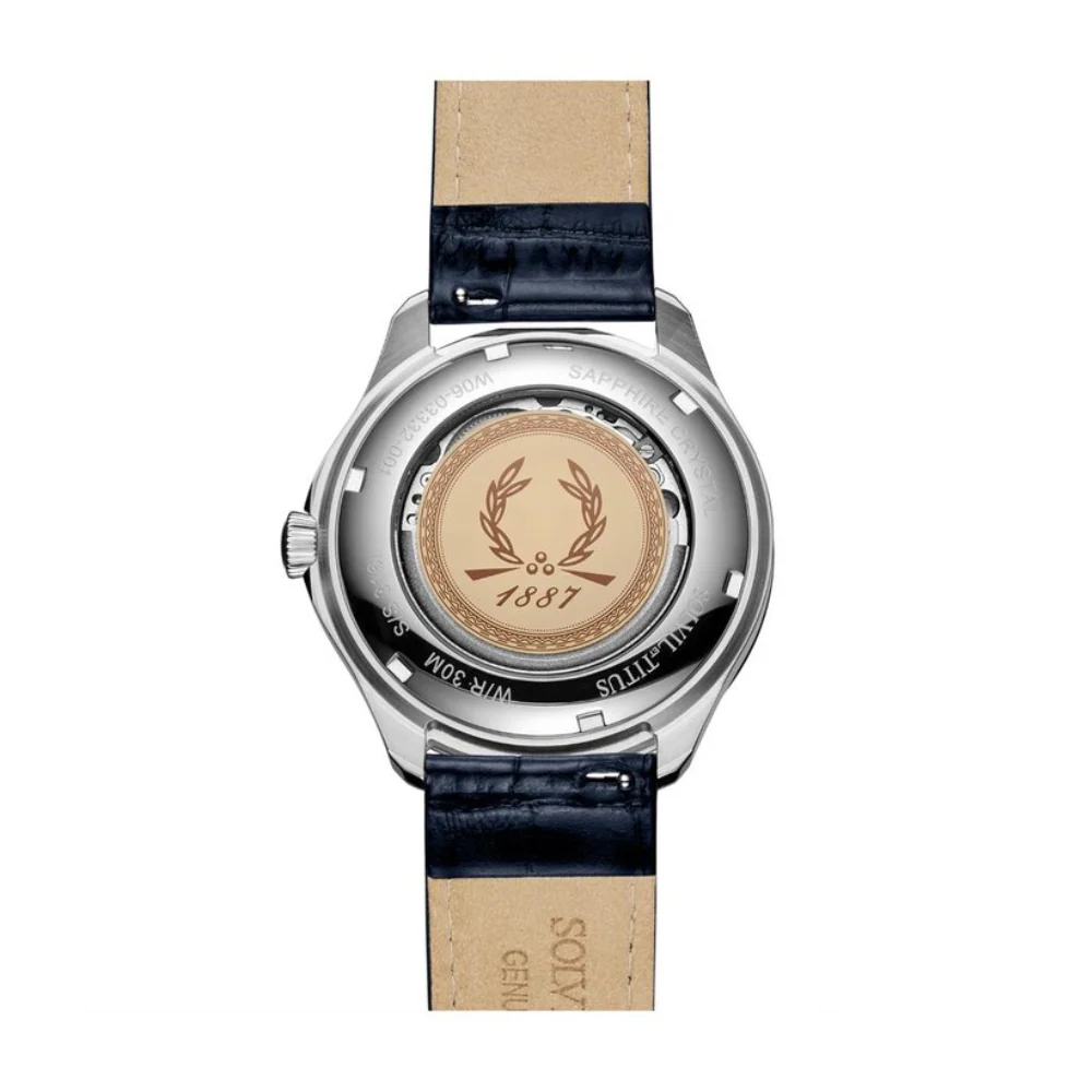 [MEN] Classic Multi-Function Automatic Leather Watch [W06-03332-001]