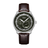 [MEN] Classic Multi-Function Automatic Leather Watch [W06-03332-002]