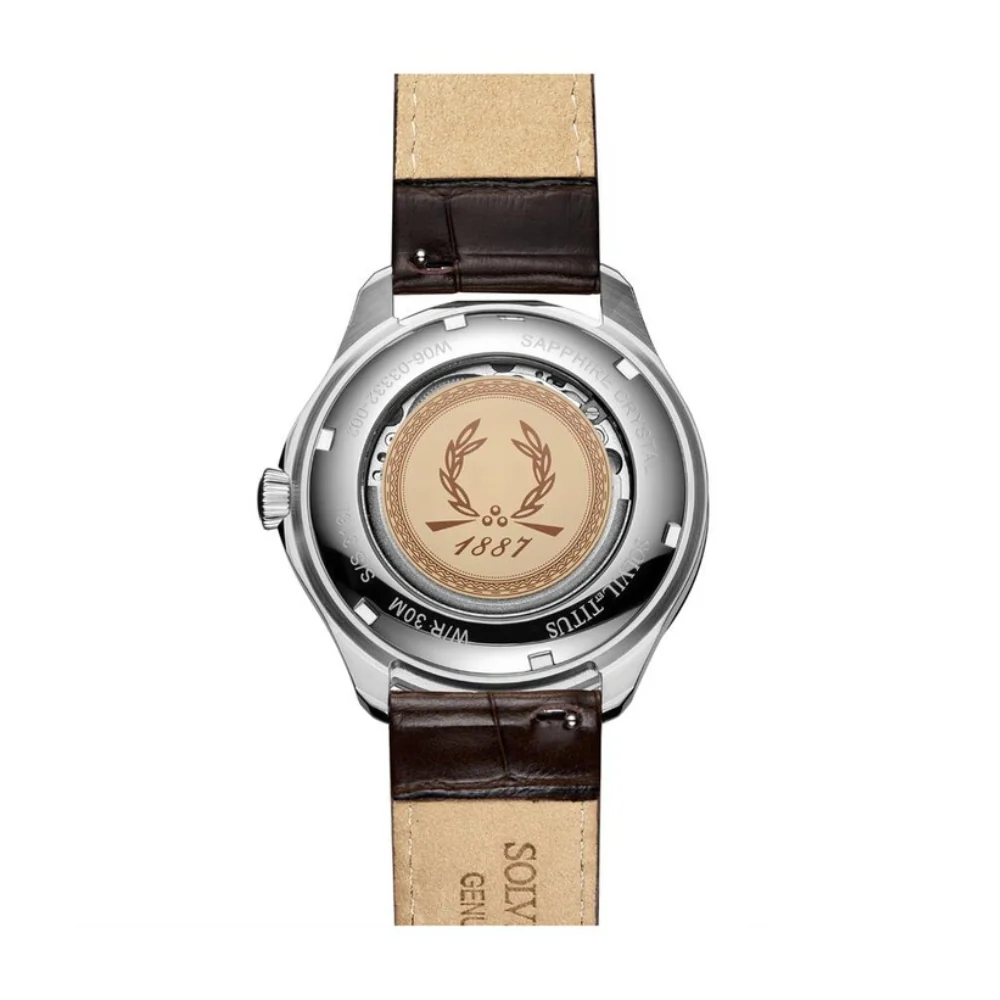 [MEN] Classic Multi-Function Automatic Leather Watch [W06-03332-002]