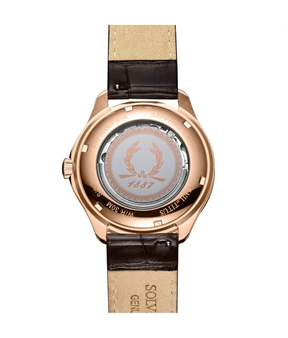 [MEN] Classic Multi-Function Automatic Leather Watch [W06-03332-004]