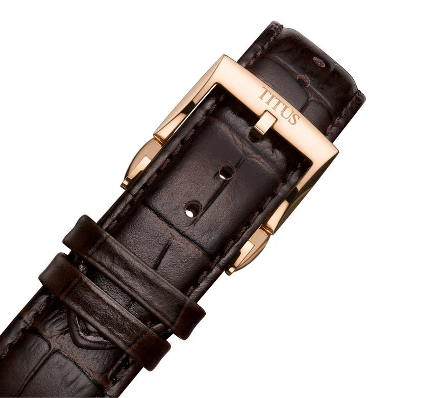 [MEN] Classic Multi-Function Automatic Leather Watch [W06-03332-004]