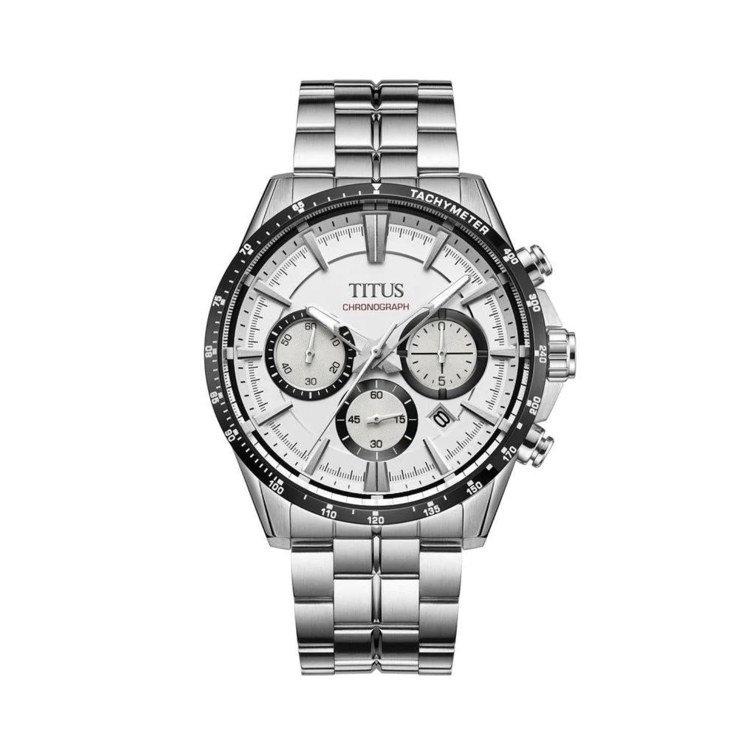 [MEN] Saber Chronograph Quartz Stainless Steel Watch [W06-03337-001]