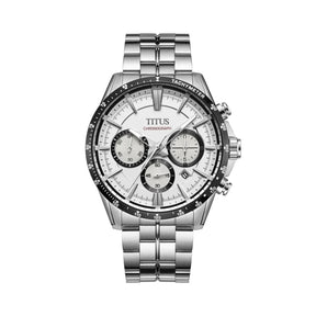 [MEN] Saber Chronograph Quartz Stainless Steel Watch [W06-03337-001]