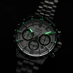 [MEN] Saber Chronograph Quartz Stainless Steel Watch [W06-03337-001]
