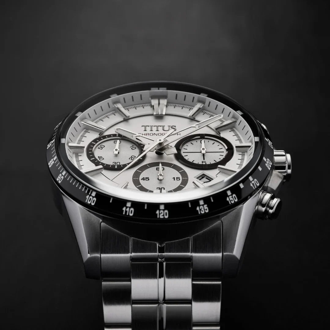 [MEN] Saber Chronograph Quartz Stainless Steel Watch [W06-03337-001]