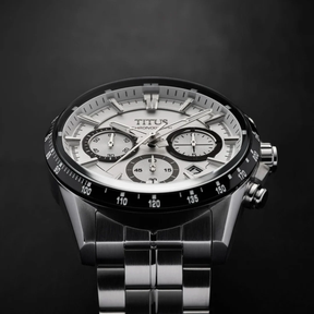 [MEN] Saber Chronograph Quartz Stainless Steel Watch [W06-03337-001]