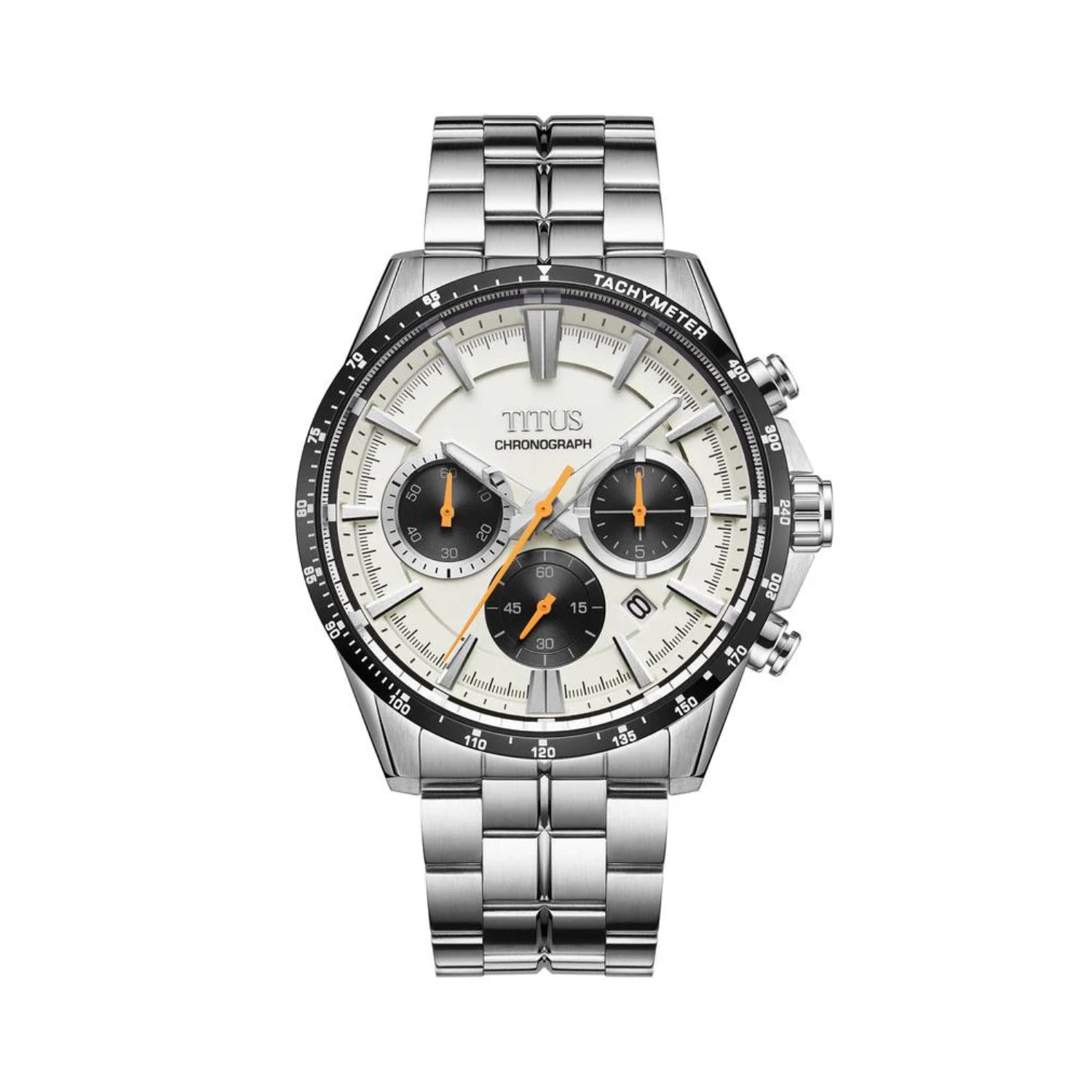 [MEN] Saber Chronograph Quartz Stainless Steel Watch [W06-03337-002]