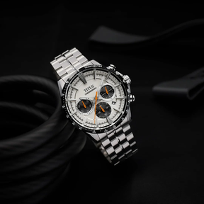 [MEN] Saber Chronograph Quartz Stainless Steel Watch [W06-03337-002]