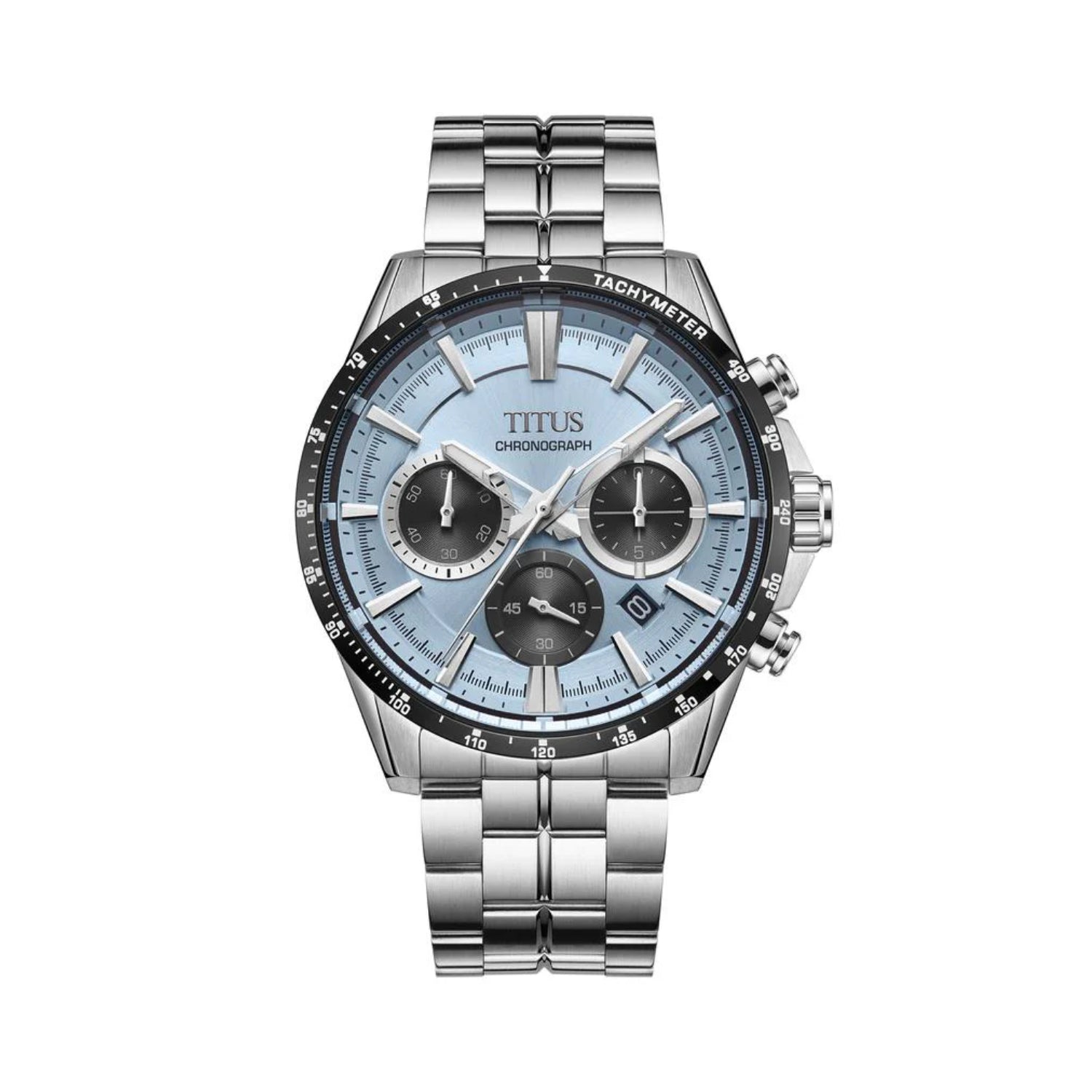 [MEN] Saber Chronograph Quartz Stainless Steel Watch [W06-03337-003]