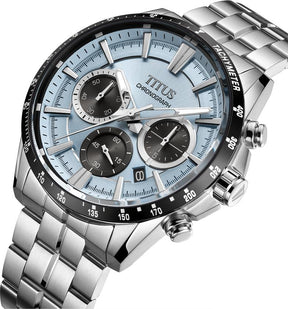[MEN] Saber Chronograph Quartz Stainless Steel Watch [W06-03337-003]