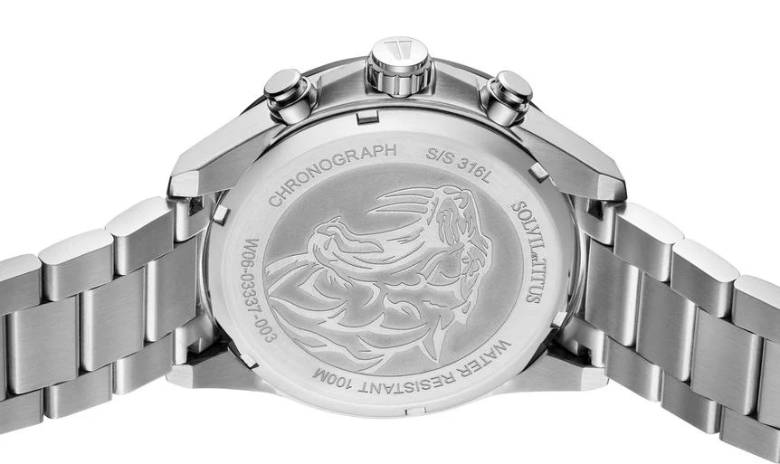 [MEN] Saber Chronograph Quartz Stainless Steel Watch [W06-03337-003]