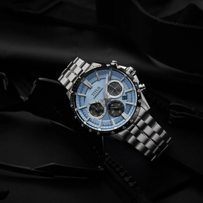 [MEN] Saber Chronograph Quartz Stainless Steel Watch [W06-03337-003]