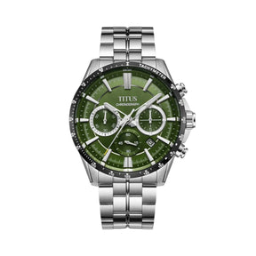 [MEN] Saber Chronograph Quartz Stainless Steel Watch [W06-03337-004]