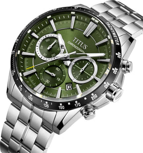 [MEN] Saber Chronograph Quartz Stainless Steel Watch [W06-03337-004]