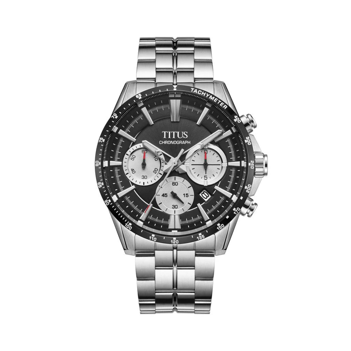 [MEN] Saber Chronograph Quartz Stainless Steel Watch [W06-03337-005]