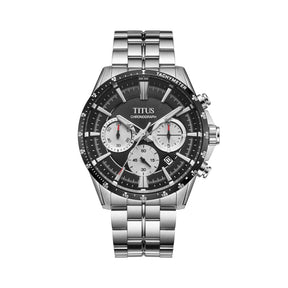 [MEN] Saber Chronograph Quartz Stainless Steel Watch [W06-03337-005]