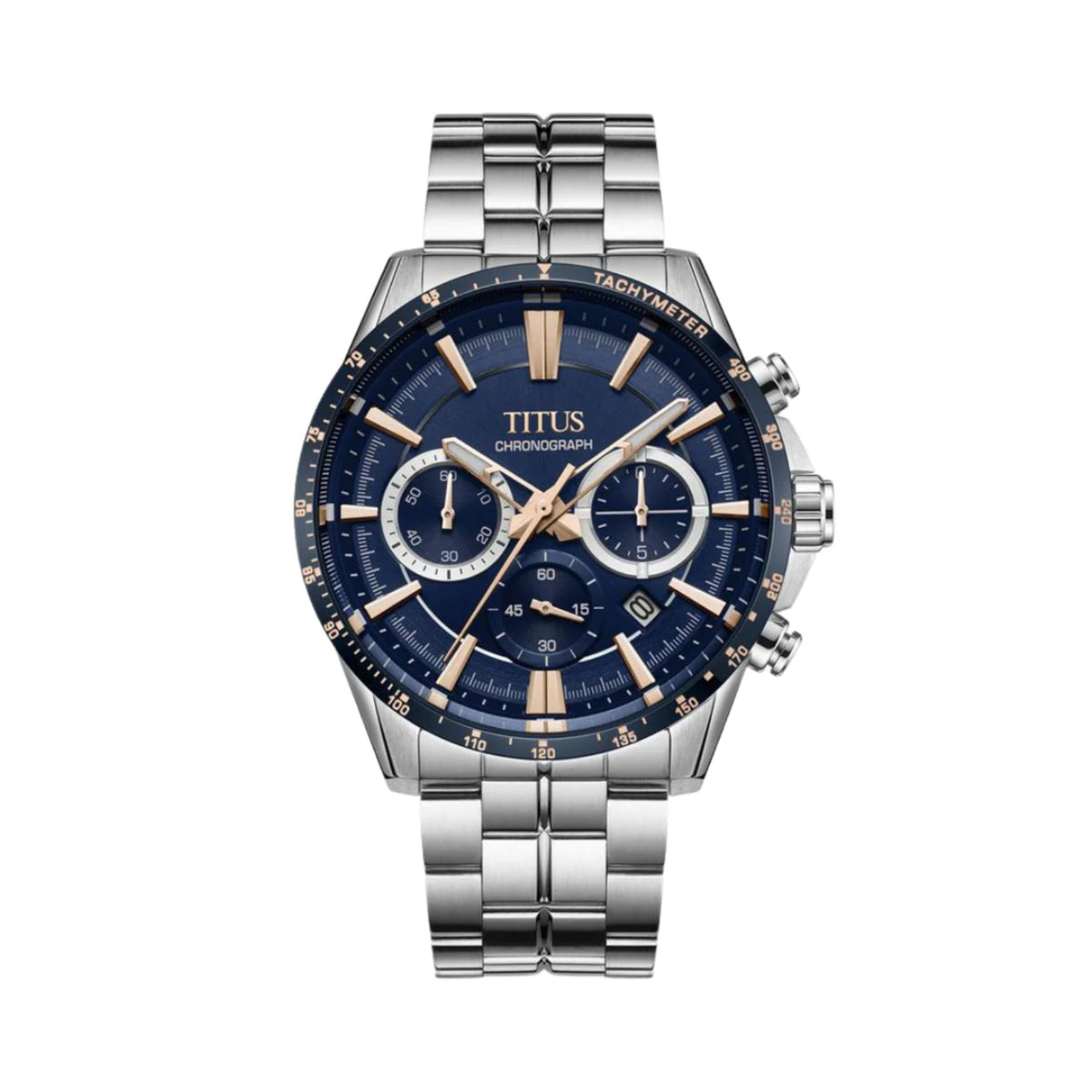 [MEN] Saber Chronograph Quartz Stainless Steel Watch [W06-03337-006]