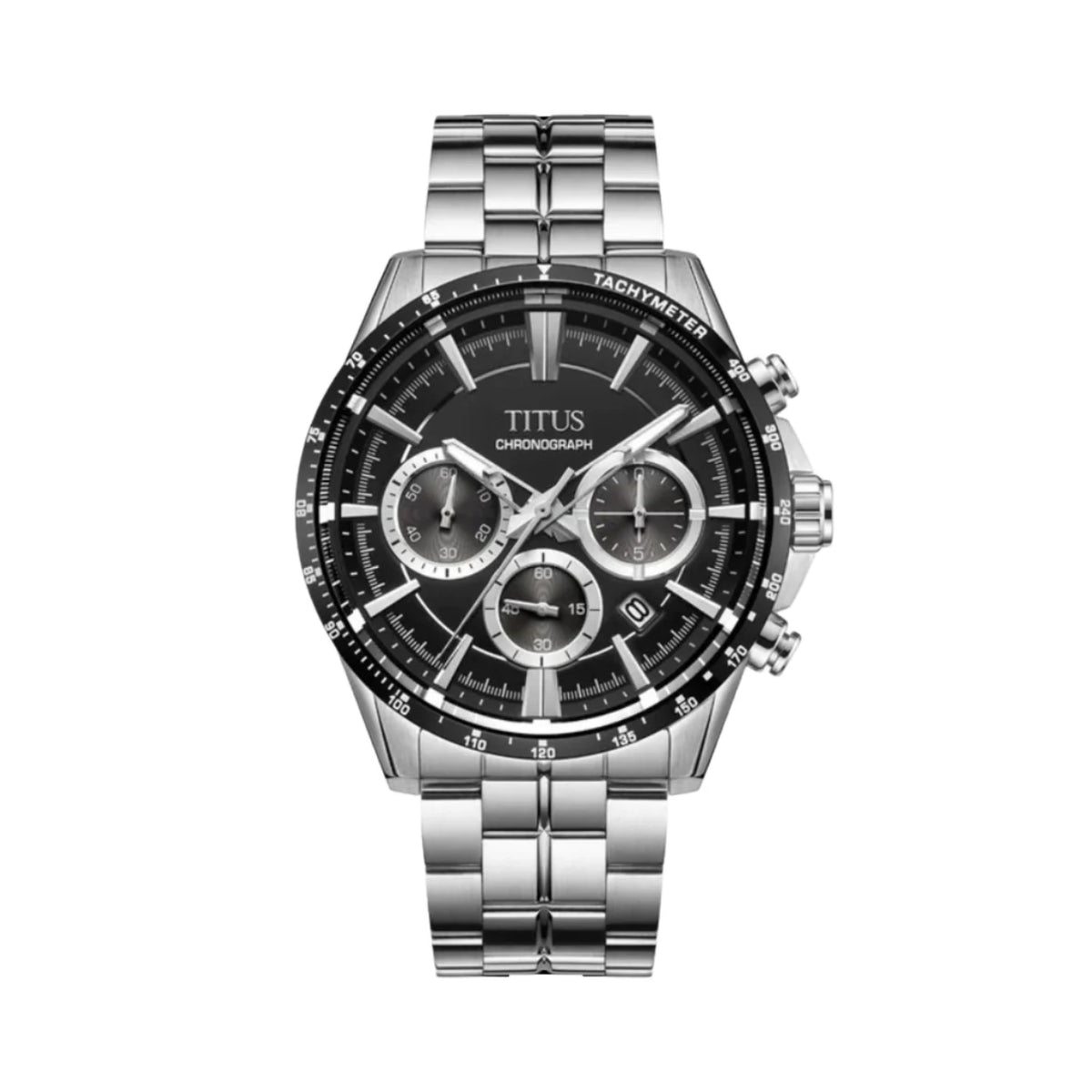 [MEN] Saber Chronograph Quartz Stainless Steel Watch [W06-03337-007]