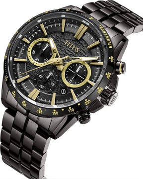 [MEN] Saber Chronograph Quartz Stainless Steel Watch [W06-03337-009]