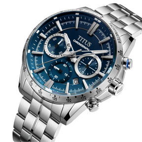 [MEN] Saber Chronograph Quartz Stainless Steel Watch [W06-03337-011]