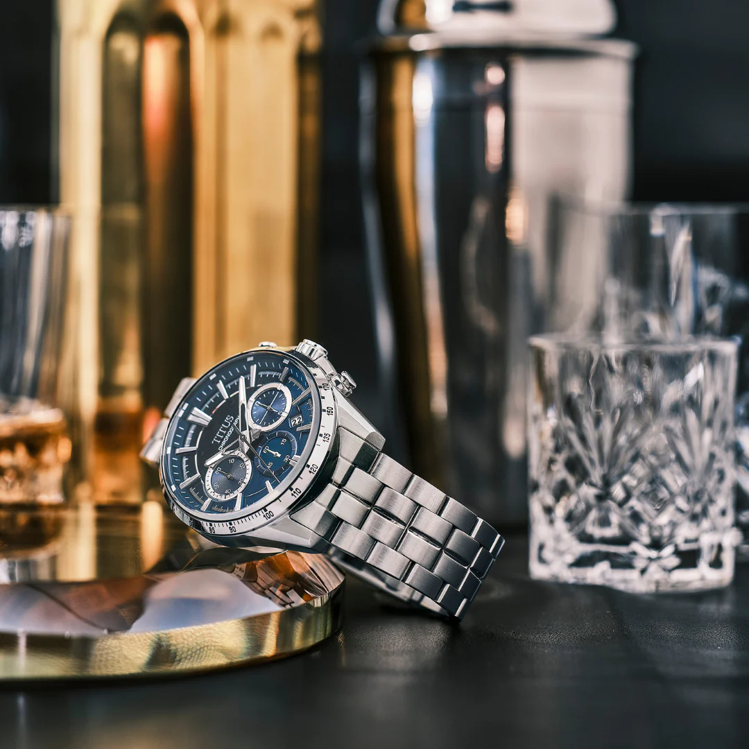 [MEN] Saber Chronograph Quartz Stainless Steel Watch [W06-03337-011]