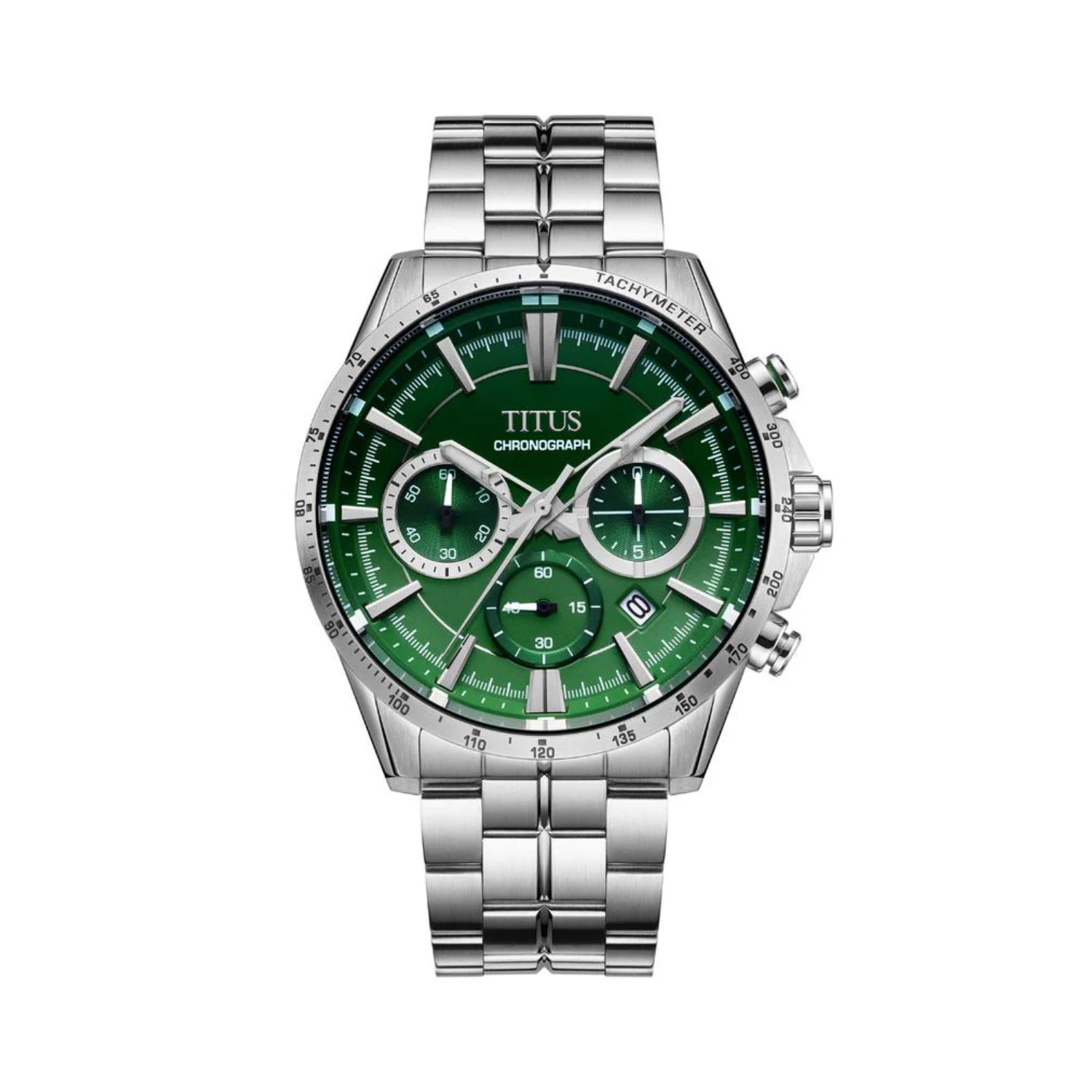 [MEN] Saber Chronograph Quartz Stainless Steel Watch [W06-03337-012]