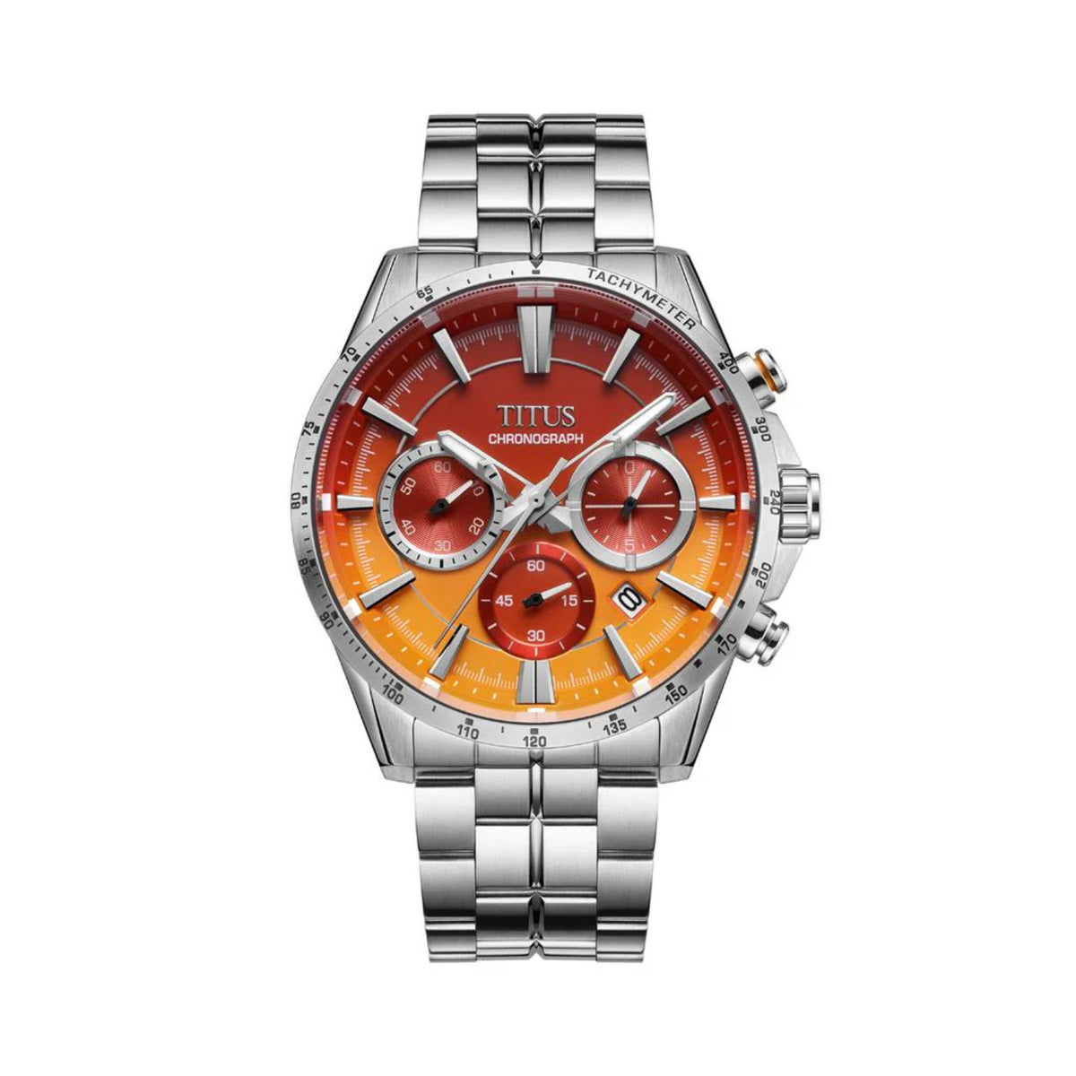 [MEN] Saber Chronograph Quartz Stainless Steel Watch [W06-03337-013]