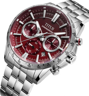 [MEN] Saber Chronograph Quartz Stainless Steel Watch [W06-03337-014]