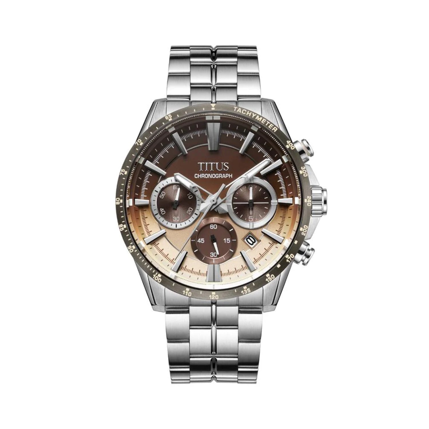 [MEN] Saber Chronograph Quartz Stainless Steel Watch [W06-03337-015]