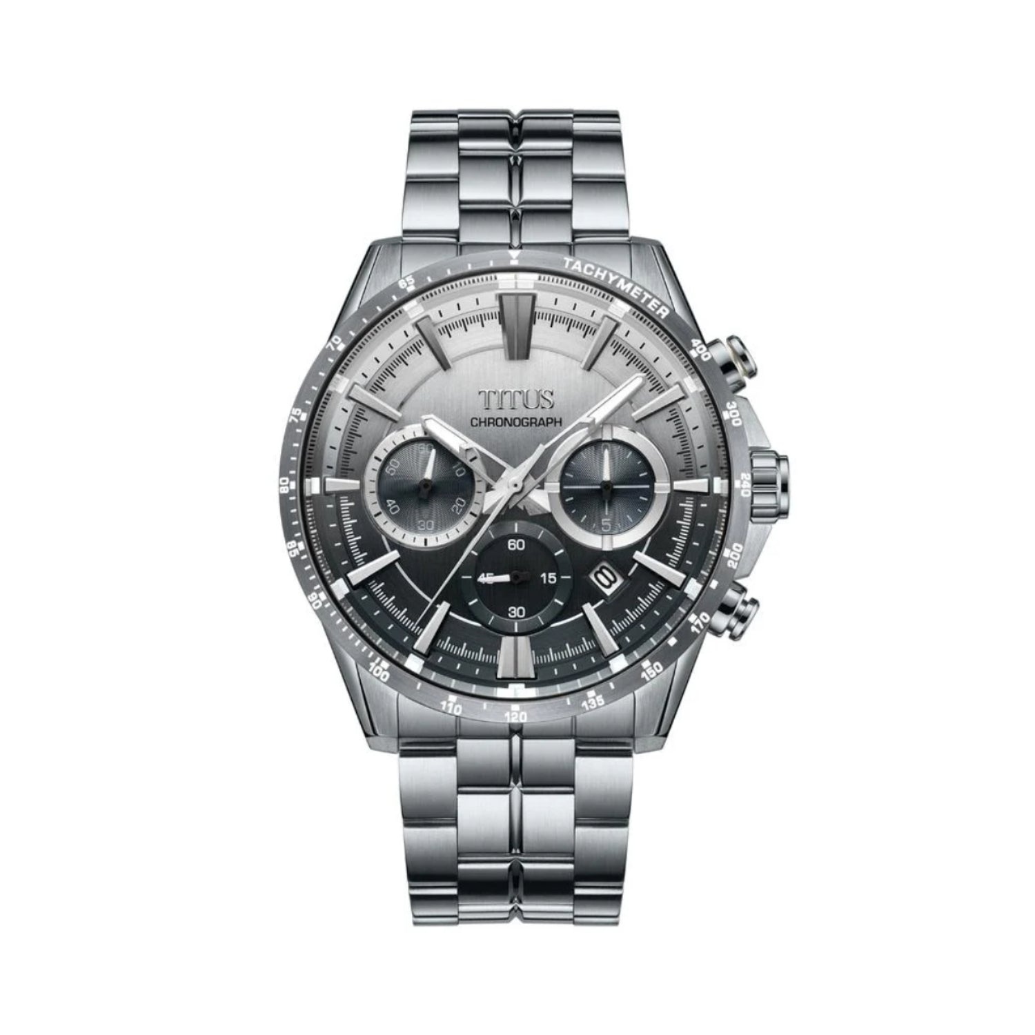 [MEN] Saber Chronograph Quartz Stainless Steel Watch [W06-03337-017]