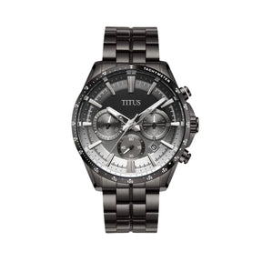 [MEN] Saber Chronograph Quartz Stainless Steel Watch [W06-03337-018]