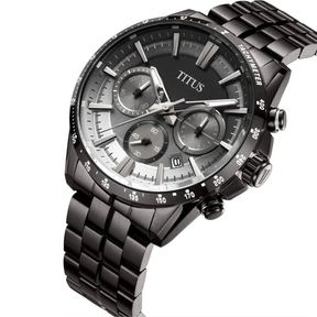 [MEN] Saber Chronograph Quartz Stainless Steel Watch [W06-03337-018]