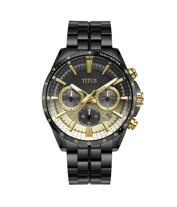 [MEN] Saber Chronograph Quartz Stainless Steel Watch [W06-03337-022]