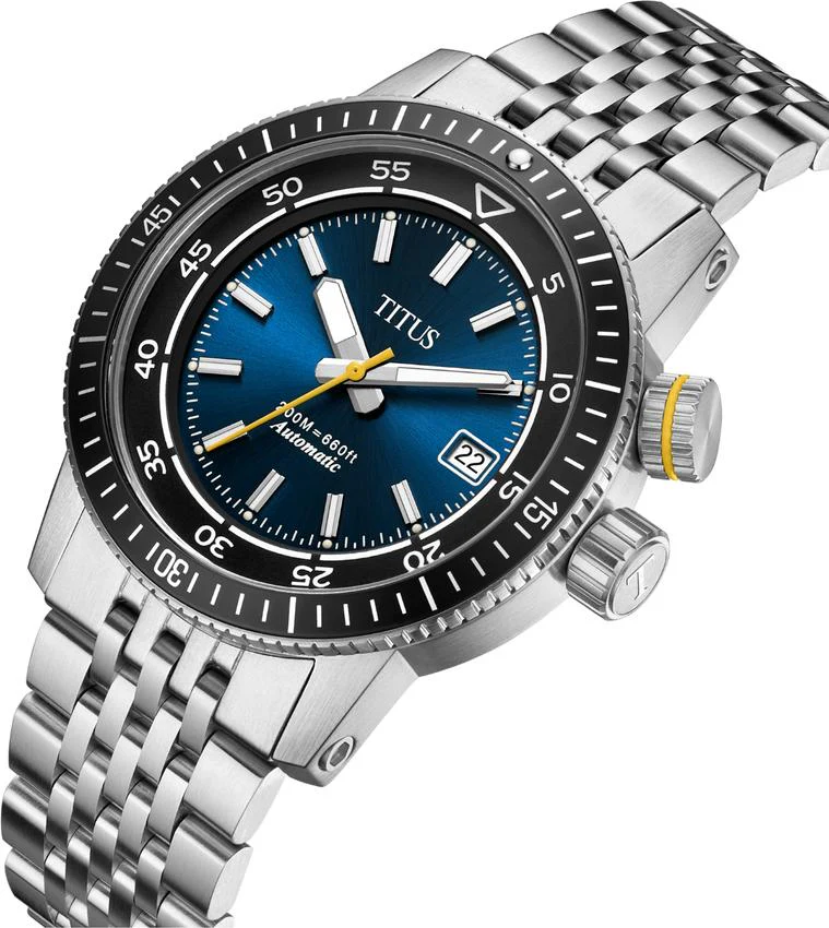 [MEN] Fort 3 Hands Date Mechanical Stainless Steel Watch [W06-03340-001]