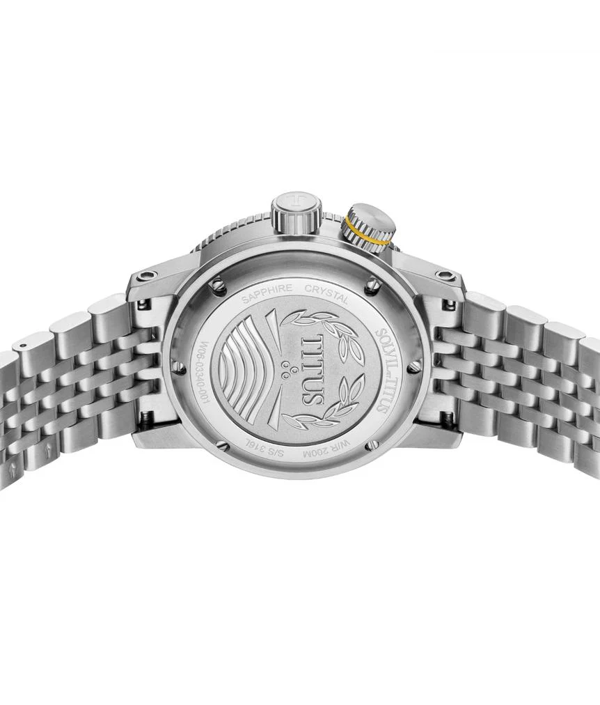 [MEN] Fort 3 Hands Date Mechanical Stainless Steel Watch [W06-03340-001]