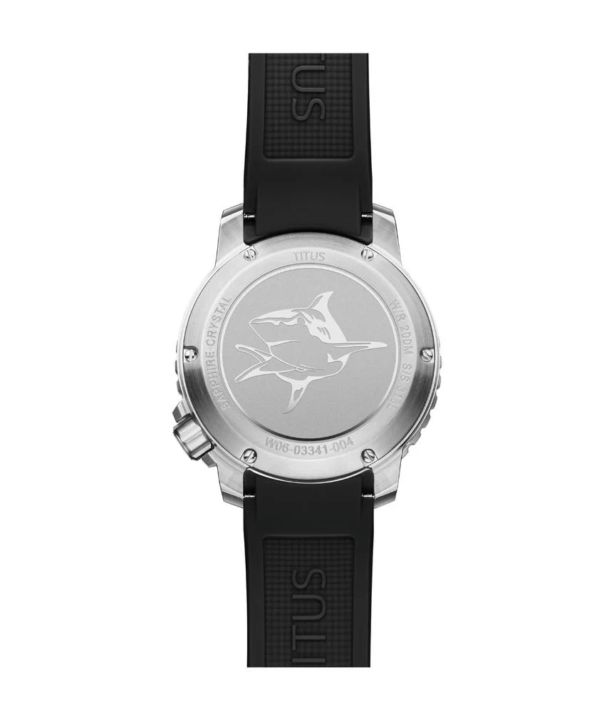 [MEN] The Cape 3 Hands Date Automatic Silicone Watch [W06-03341-004]