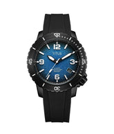 [MEN] The Cape 3 Hands Date Automatic Silicone Watch [W06-03341-008]
