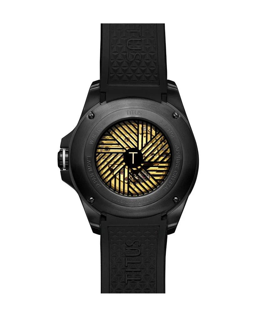 [MEN] Quest Multi-Function Automatic Silicone Men Watch [W06-03342-001]