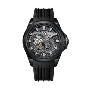 [MEN] Quest Multi-Function Automatic Silicone Men Watch [W06-03342-002]