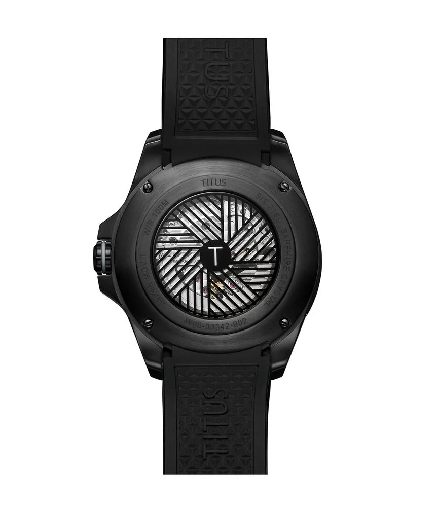 [MEN] Quest Multi-Function Automatic Silicone Men Watch [W06-03342-002]
