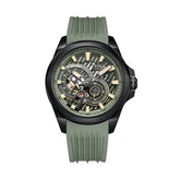 [MEN] Quest Multi-Function Automatic Silicone Men Watch [W06-03342-006]