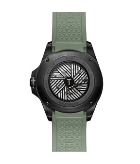[MEN] Quest Multi-Function Automatic Silicone Men Watch [W06-03342-006]